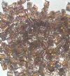 50g 4x3mm Crystal Topaz Purple Tiny Cubes